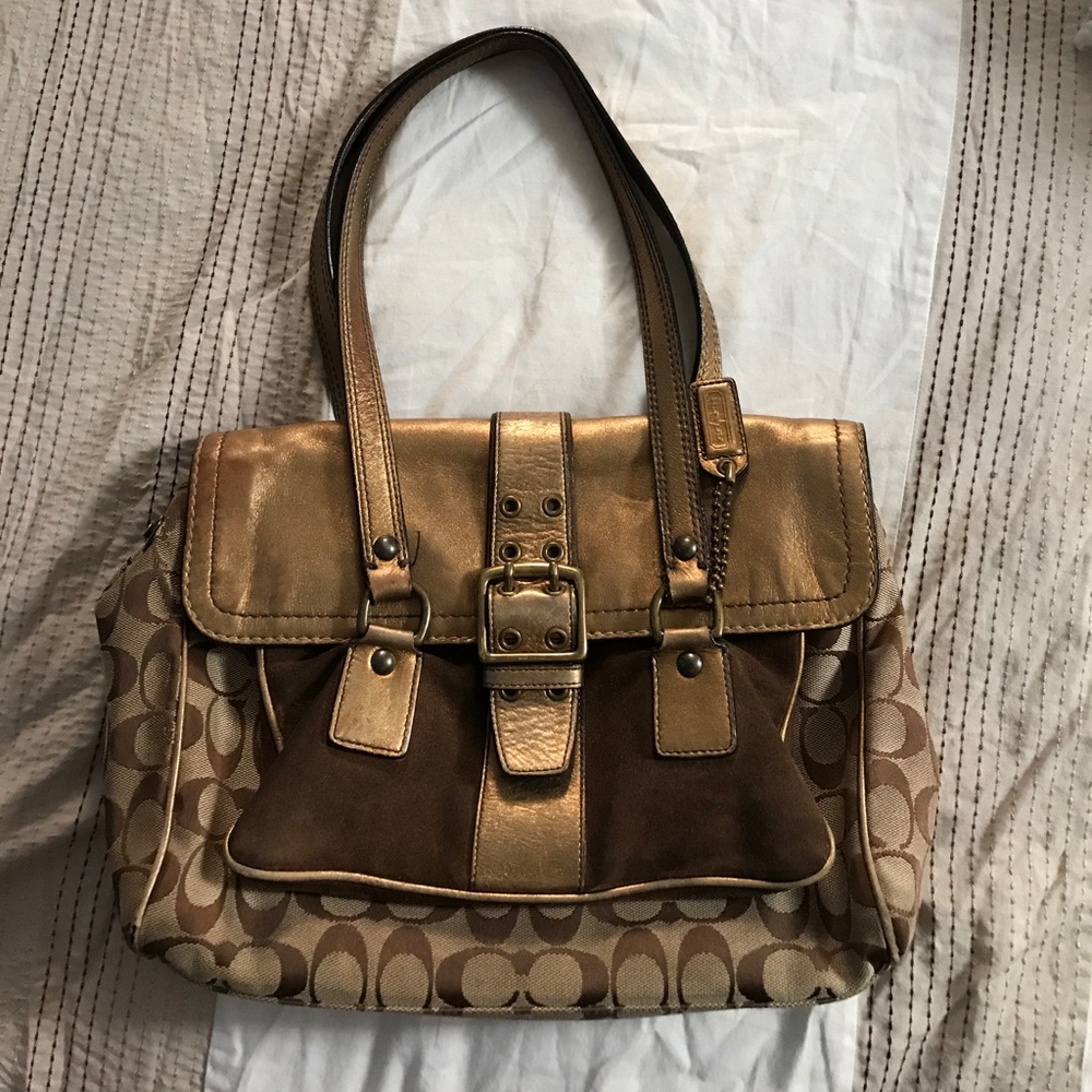 Special Edition Fall 2004. Bronze Coach Purse.
