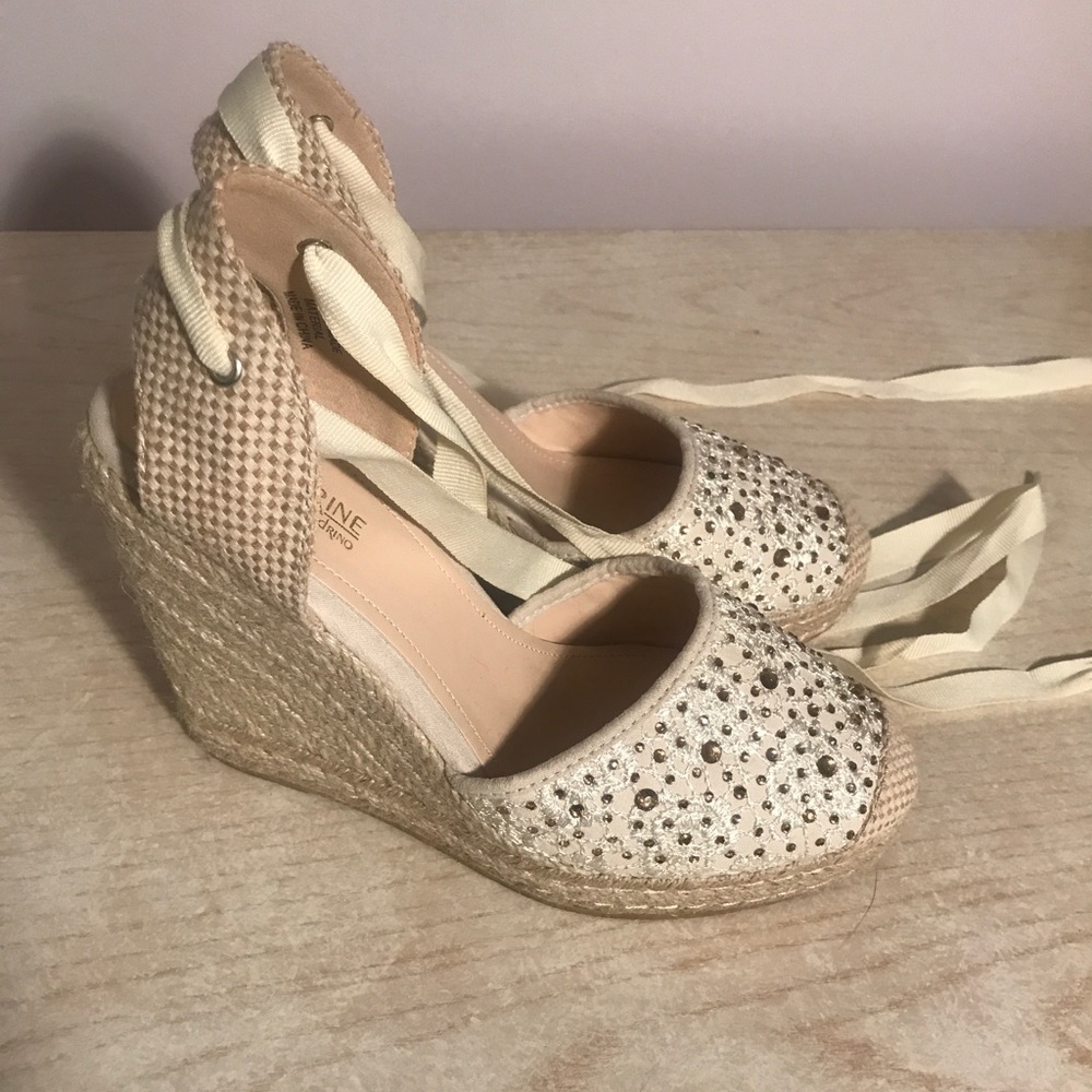 💛Lace up espadrilles