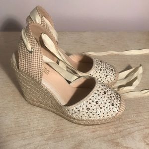 💛Lace up espadrilles