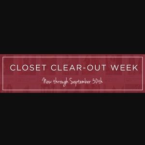 Closet Clear out!