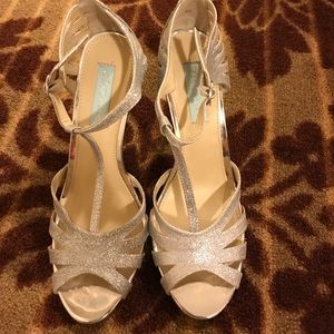 Silver heels