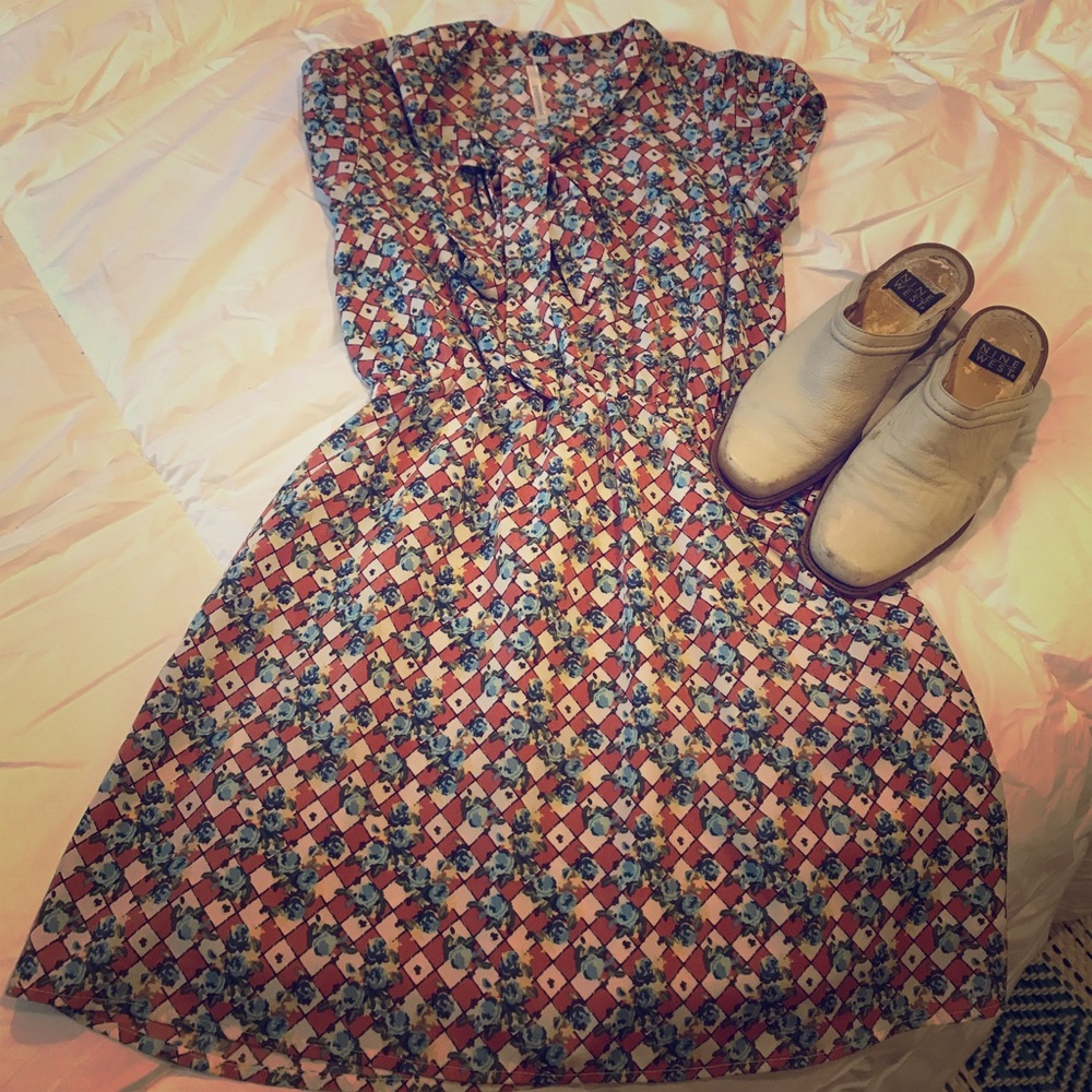 Patterned boutique dress