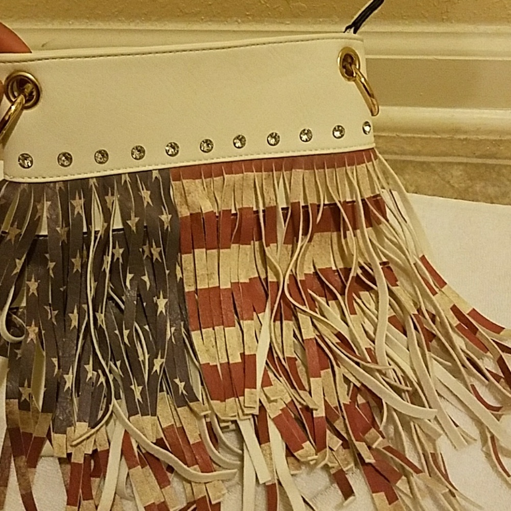 Fringe purse