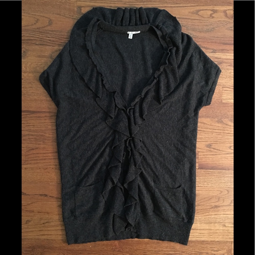 Halogen Ruffled Sweater - XS