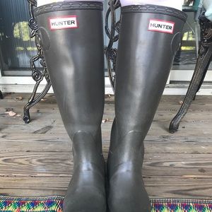 Hunter rain boots