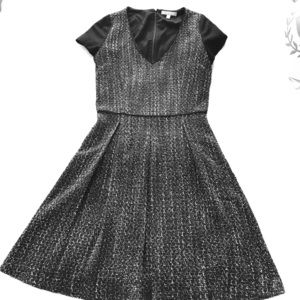 Banana Republic Twill blue and black dress