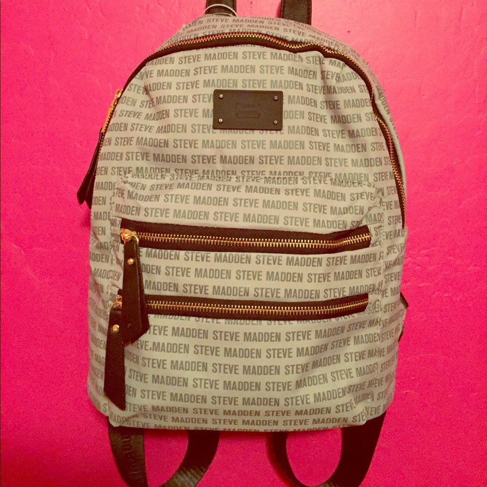 🎉HP🎉 Steve Madden Logo Backpack with Bonus