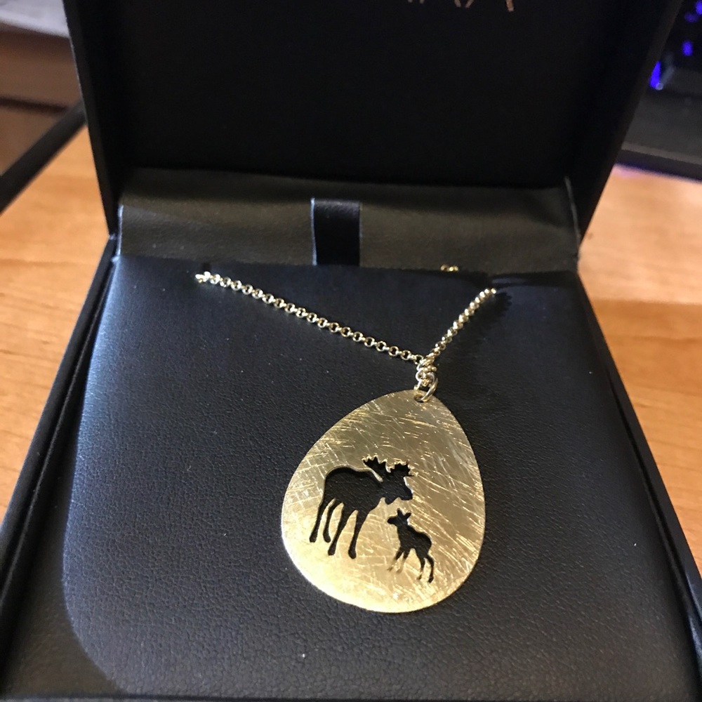 New Moose necklace