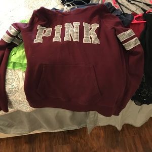 Victoria Secrets pink sweatshirt