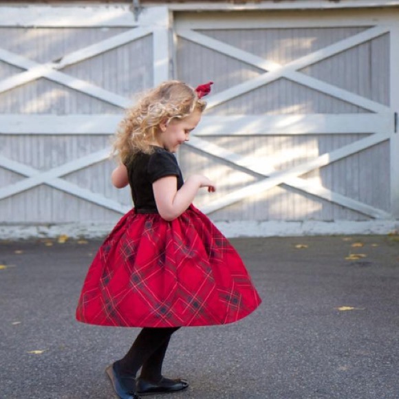 EUC Gymboree Holiday Christmas dress 5t & headband - Picture 4 of 4