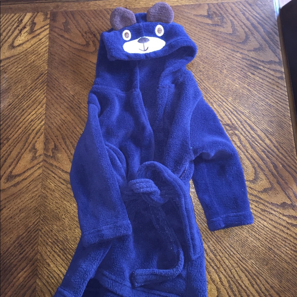 Plush Bear Toddler Robe