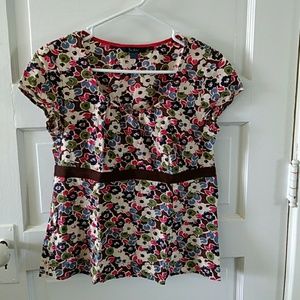 Boden floral blouse
