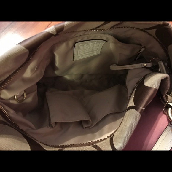 Tan coach bag - Picture 2 of 4