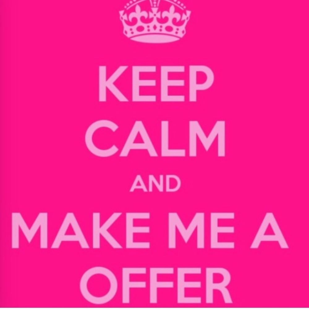 Accepting reasonable offers!