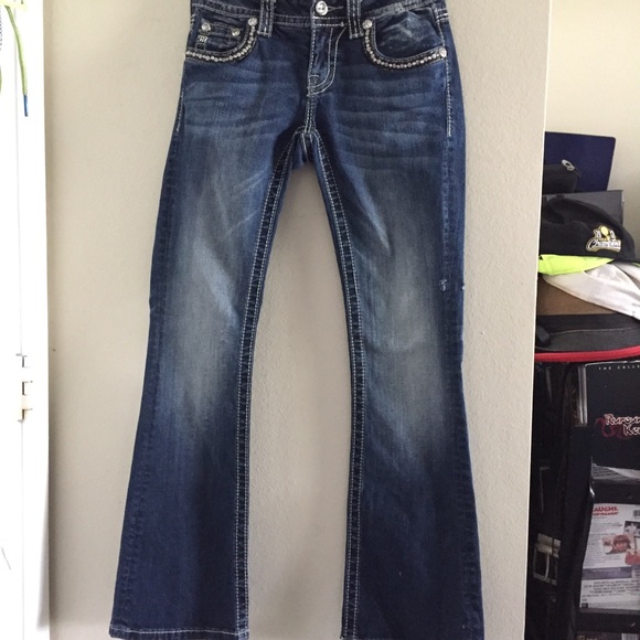 MISS ME jeans Size 25 Boot Jeans CC - Picture 5 of 8