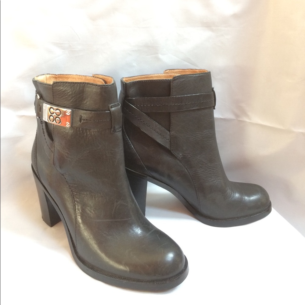 Coach 3 1/4" leather  bootie Size 6.5