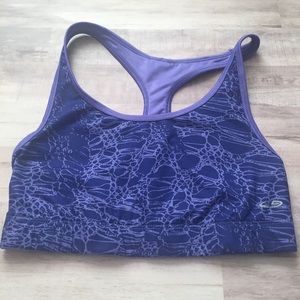 Reversible sports bra, size M