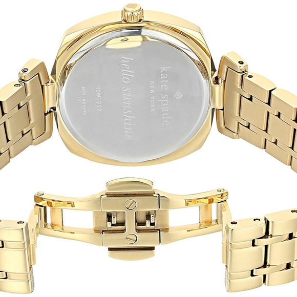 Kate Spade Gold-Tone Stainless Steel Watch NWT main image 6