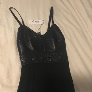 Sky Maxi Dress, black.