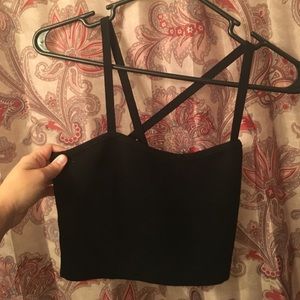 Forever 21 crop top bralette. Size L.