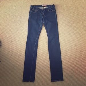 Classic dark wash jeans