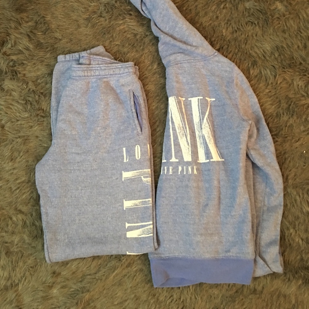 Matching PINK victoria secret Sweatsuit