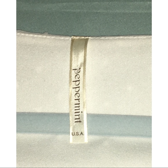 Peppermint L Swiss dot split sleeve shift dress 😍 - Picture 9 of 9