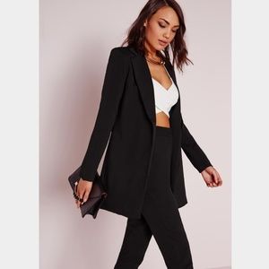 Missguided longline blazer