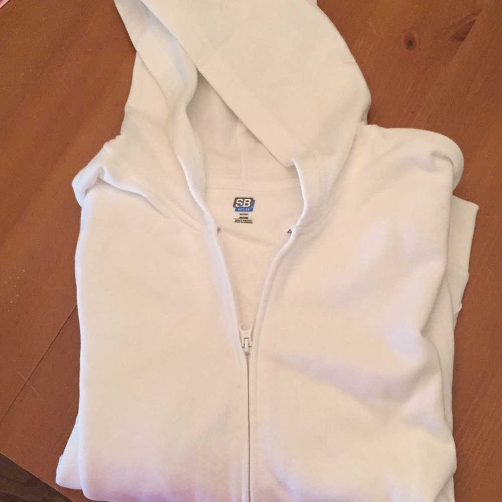 NWT Fleece Full Zip Hooded Sweatshirt!