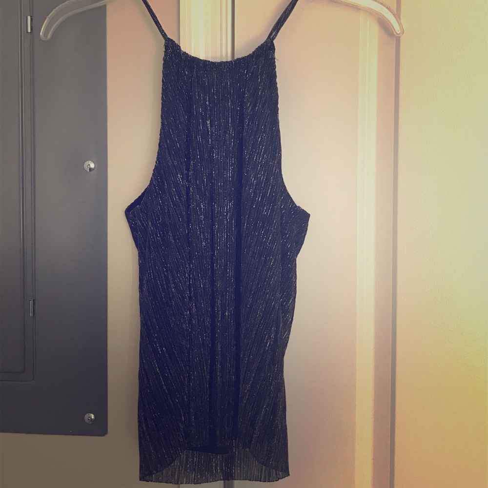 Sparkly evening shirt