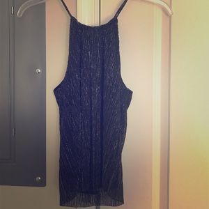 Sparkly evening shirt