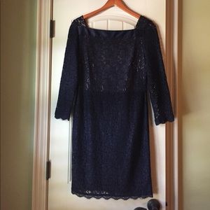 Lace cocktail dress