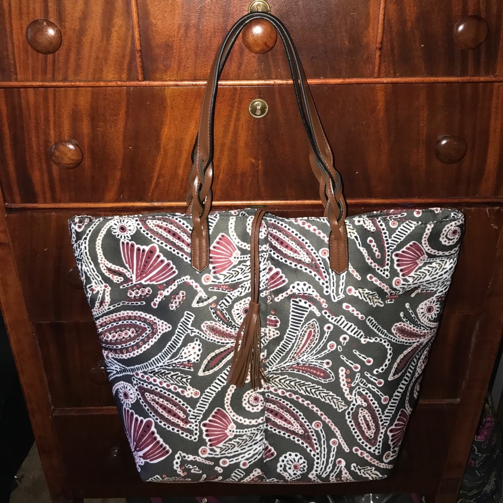 Paisley tote
