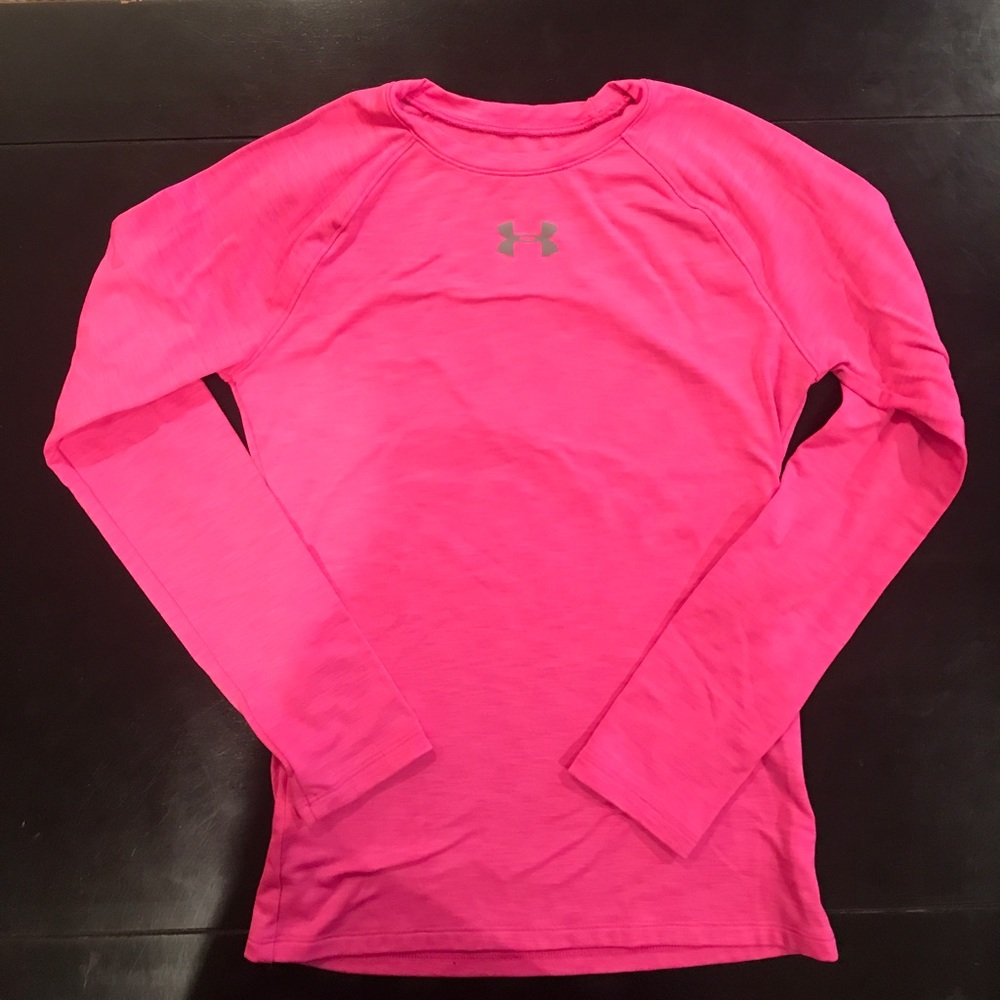 UA Youth Fitted LS Tee