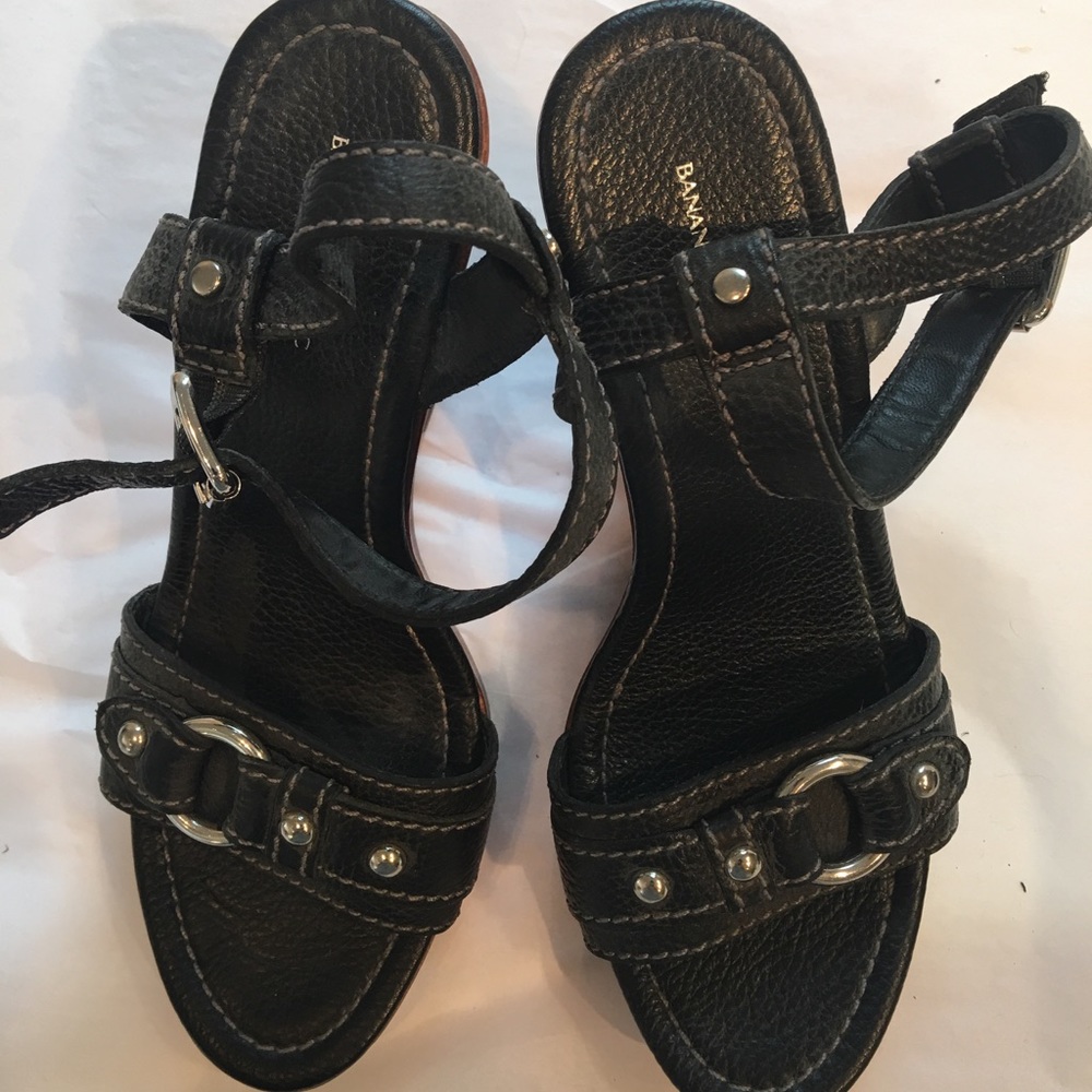 Banana Republic platform sandals
