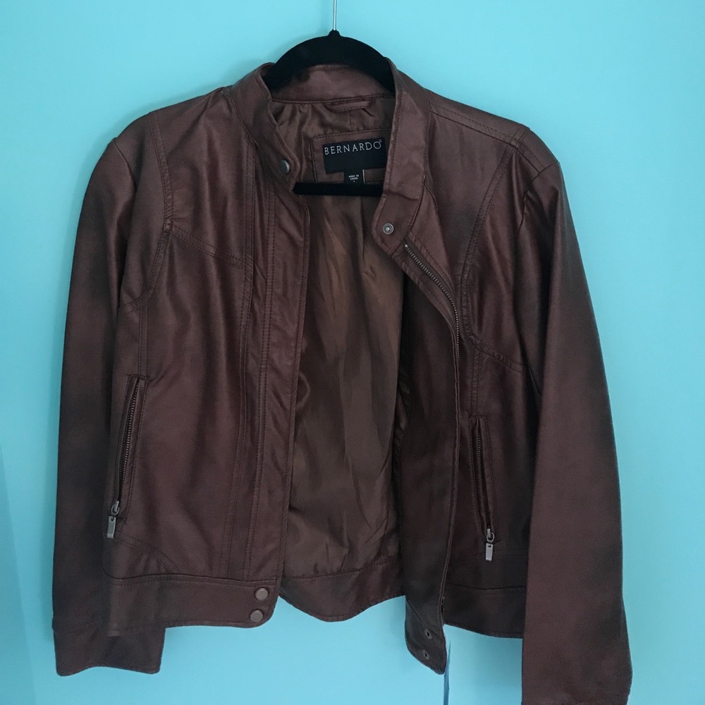 Brown Leather Jacket
