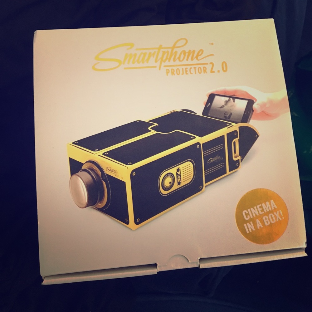 Cardboard Mini projector