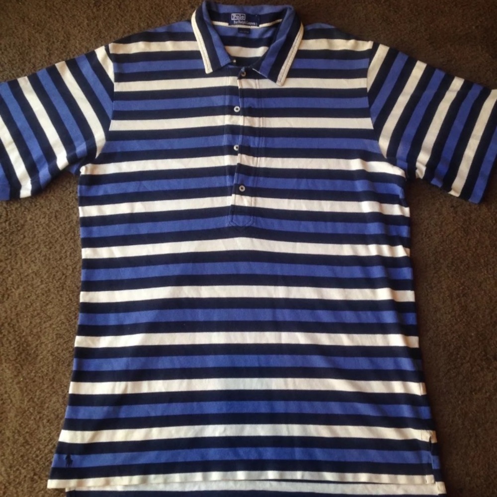 Ralph Lauren men's polo striped shirt