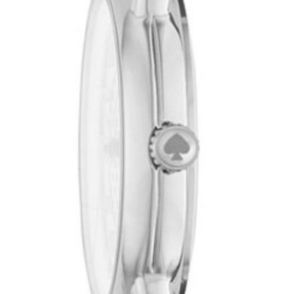 NWT Kate Spade Boathouse Gray Leather Strap Watch main image 4
