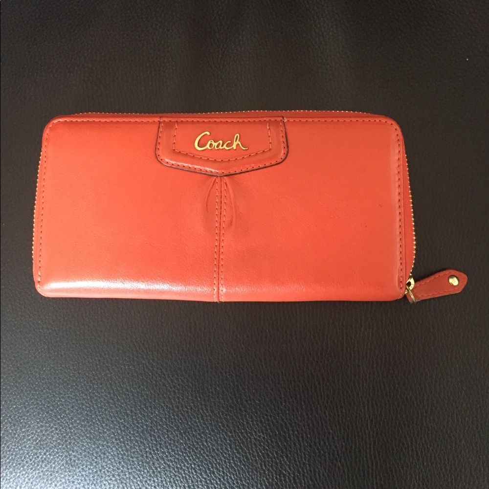 Authentic Coach Leather Wallet