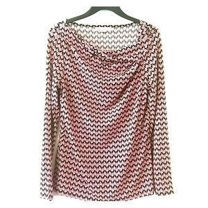 Liz Claiborne print blouse