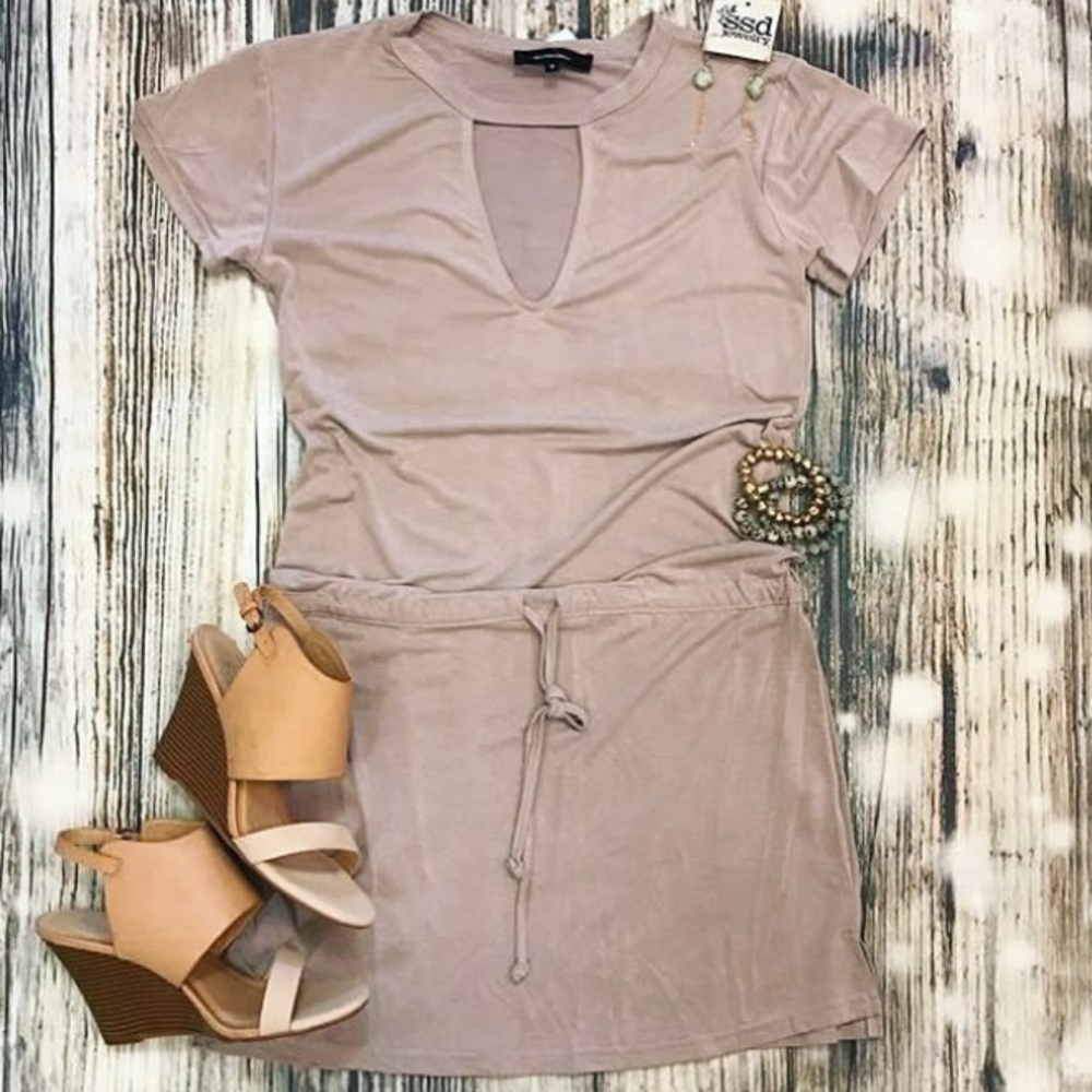 Drawstring dress!