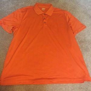Orange Izod Performance Golf Shirt