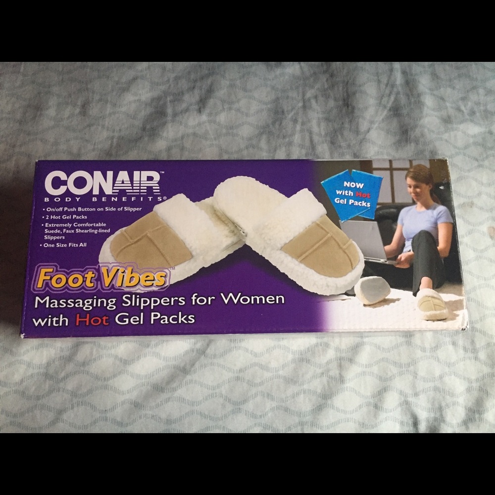 Conair Massaging Slippers for women