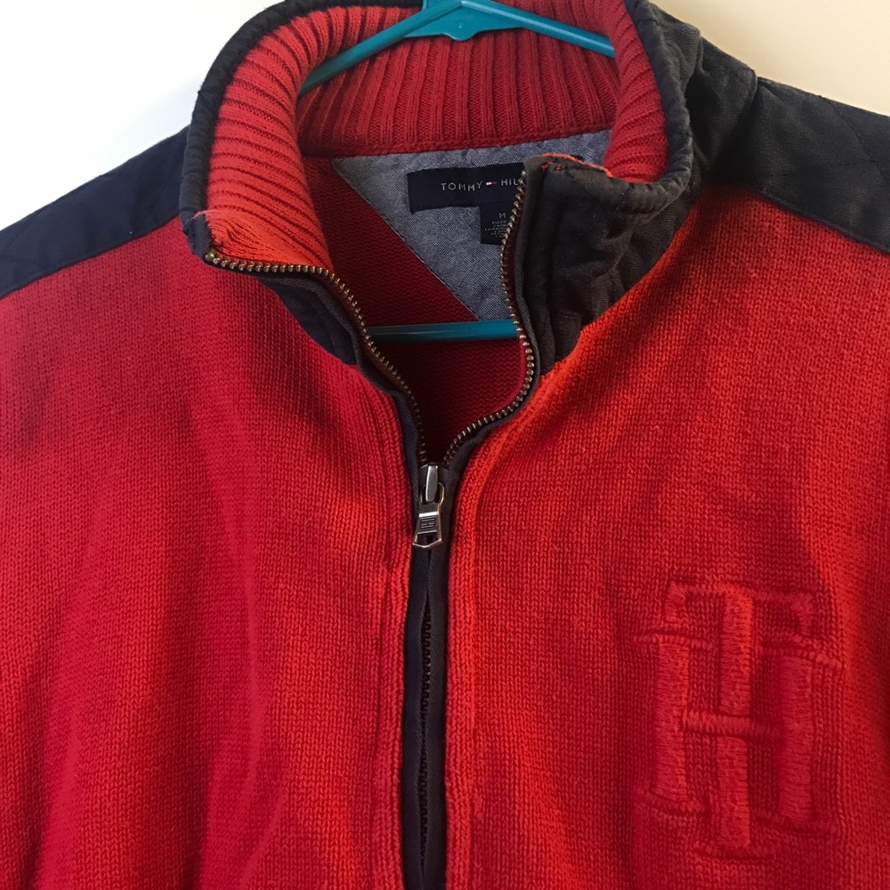 Tommy Hilfiger Zip-Up Embroidered, Double zipper