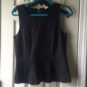 J Crew Factory Peplum Top