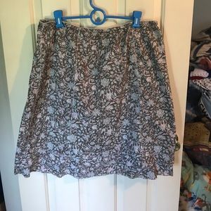 Floral skirt