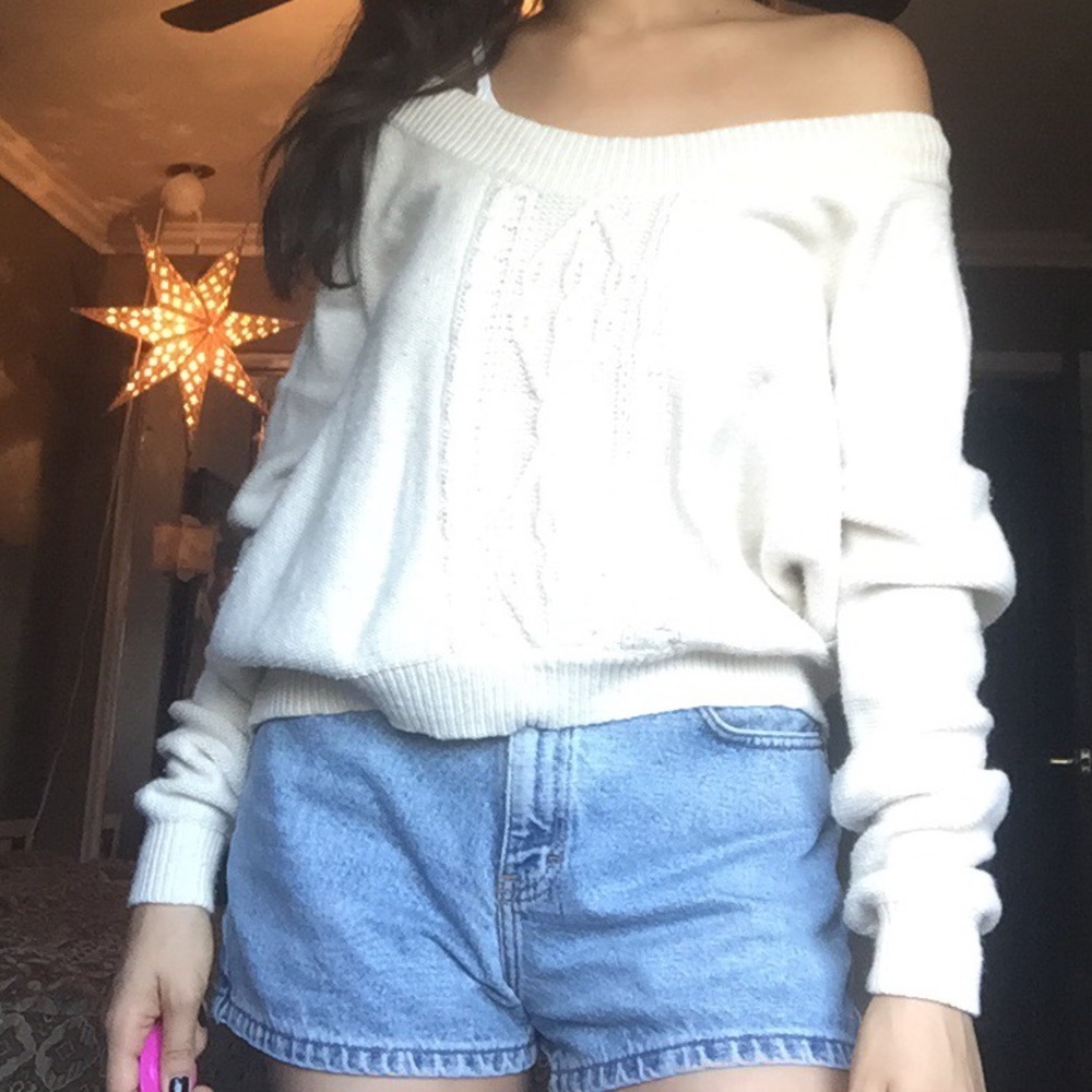 Free People Knit Scoopneck Sweater