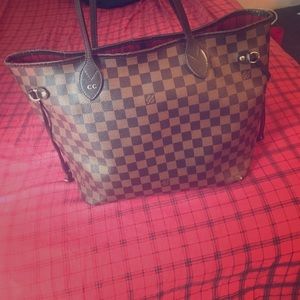 REAL Louis Vuitton tote W/ INITIAL "CC" engraving