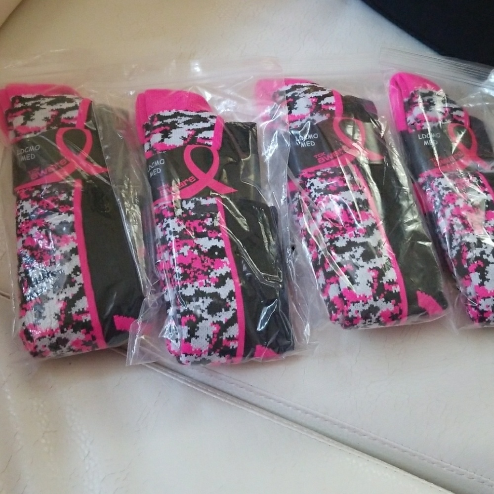 Breast Cancer Awareness Socks